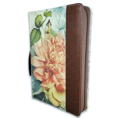 Reina Valera 1960 Bible, Imitation Leather, Manual Size With Zipper, Index