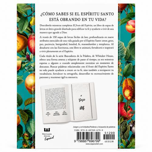 Sopas de Letras: El Fruto del Espíritu – Letra Grande 150 actividades