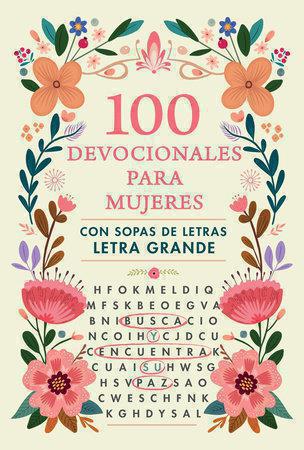 100 Devotionals for Women with Word Search in Large Print