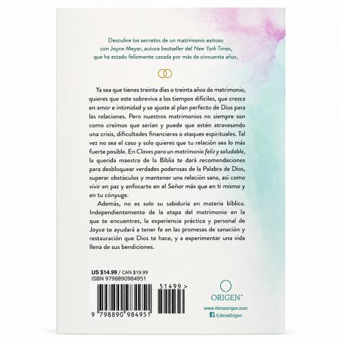 Claves para un Matrimonio Feliz y Saludable por Joyce Meyer