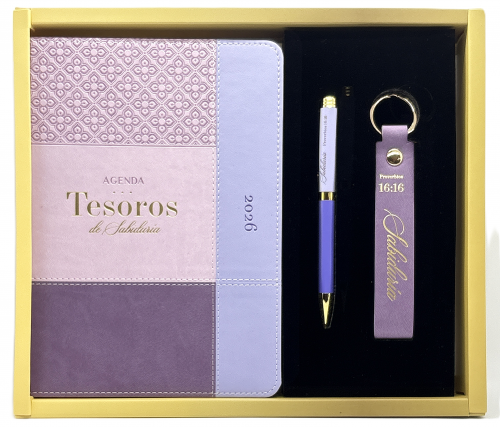 Abba 2026 Agenda Treasures of Wisdom - Lila