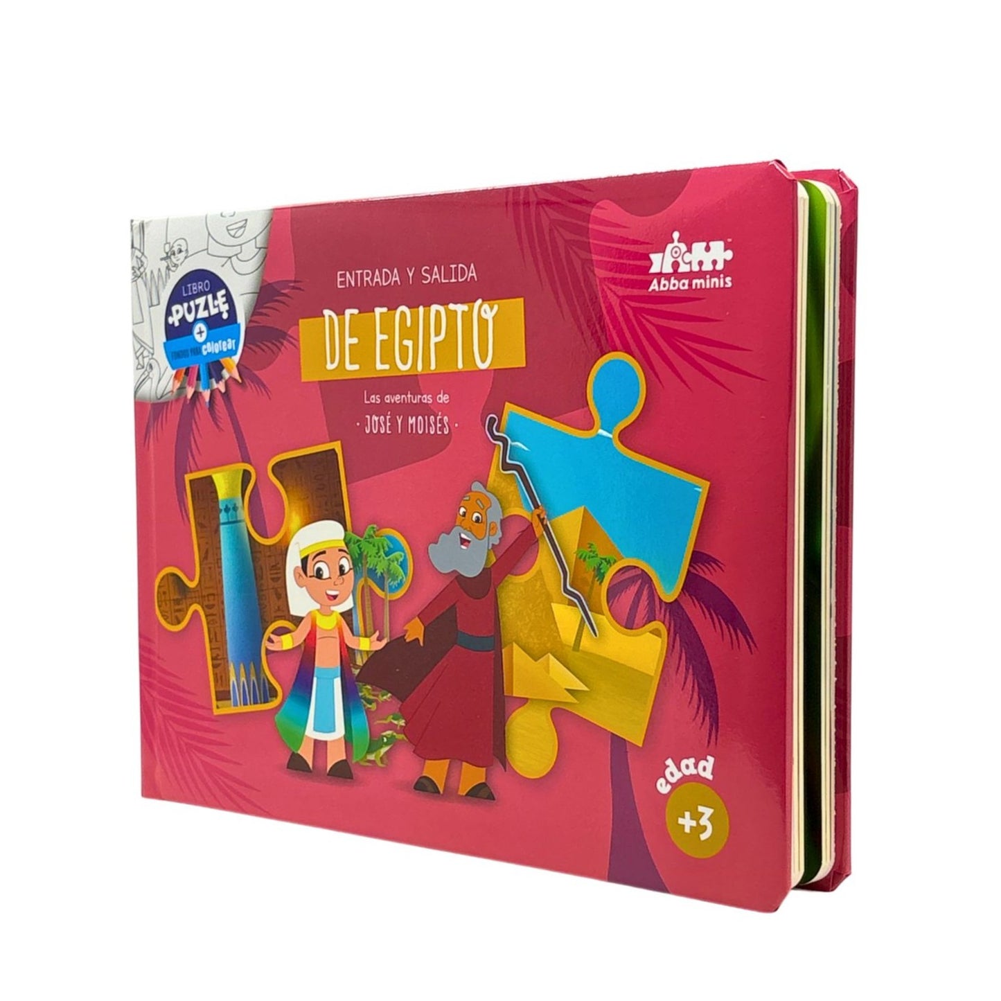 Libro Puzzle – Entrada y Salida de Egipto (José y Moisés)