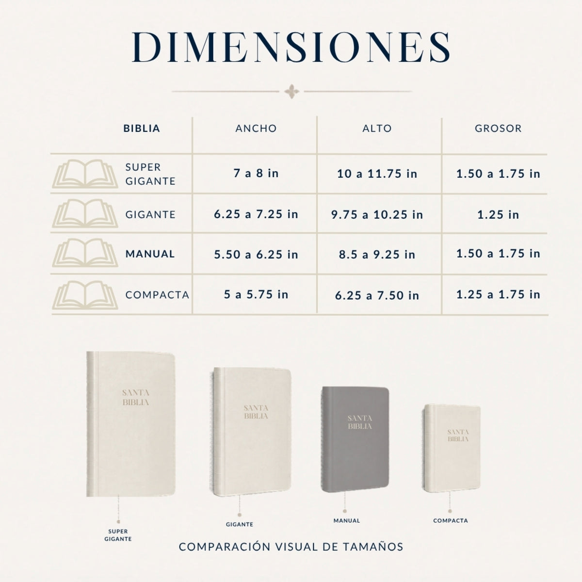 Biblia Reina Valera 1960 Tamaño Manual Con Cierre - Negro