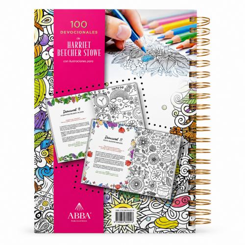 100 Devocionales De Arriet Beecher Stowe Con Ilustraciones Para Colorear