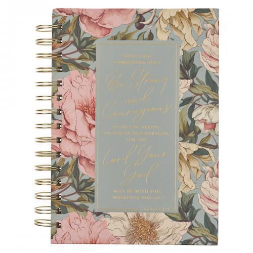"Be Strong And Courageous" Notebook, Joshua 1:9