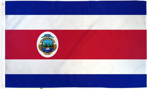 Bandera De Costa Rica 3 X 5 FT