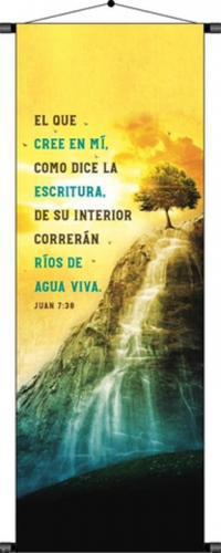 Scroll: John 7:38 Waterfall