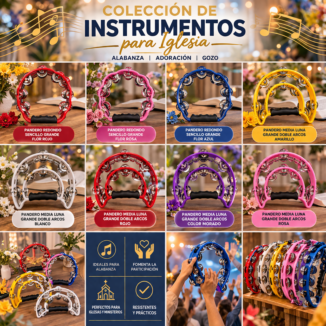 Recursos de Iglesia - Instrumentos