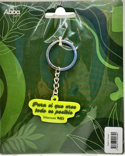 Rubber Keychain - For Those Who Believe