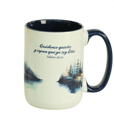 Taza de 16 onzas, Colección Confianza -  “Quédense quietos y sepan que yo soy Di