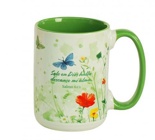 16 oz Mug, Confidence Collection - "My soul finds rest in God alone"