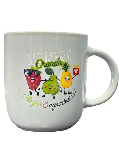 Taza de 14 onzas Colección Compartela; Siempre Orando