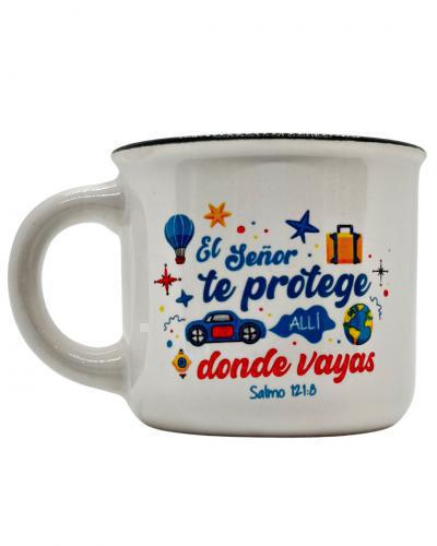Small Blessings Mug, 3 oz: The Lord Protects You
