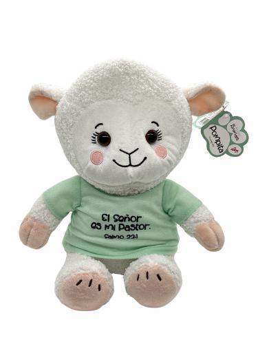 Peluche Cristiano Colección Blessings - Pompita "La Oveja Feliz"