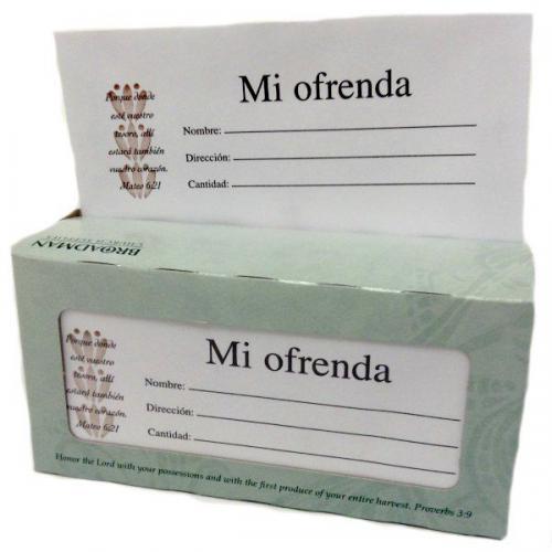 My Offering Envelopes 100/Box Bill Size