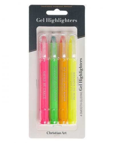 Set de Marcadores Fluorescentes, 4 piezas