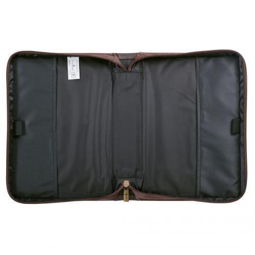 XL Bible Cover. Imitation Leather, Coffee Color; Strength And Defense
