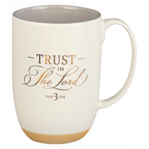 Taza de cerámica 15 oz “Walk by Faith, Not by Sight”