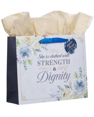 Bolsa para regalo, Tamaño Grande - Strength Dignity