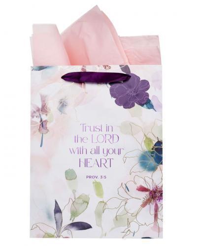 Bolsa para regalo, Tamaño Grande - Trust In The Lord
