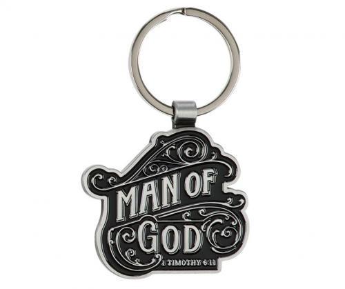 Llavero de metal - Man Of God