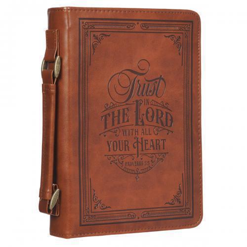 Forro Para Biblia, Tamaño Extra Grande, Trust In The Lord, Proverbs 3:5