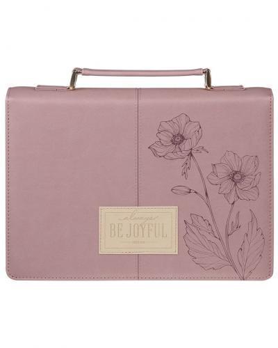 Bible Cover, Medium Size - Always Be Joyful