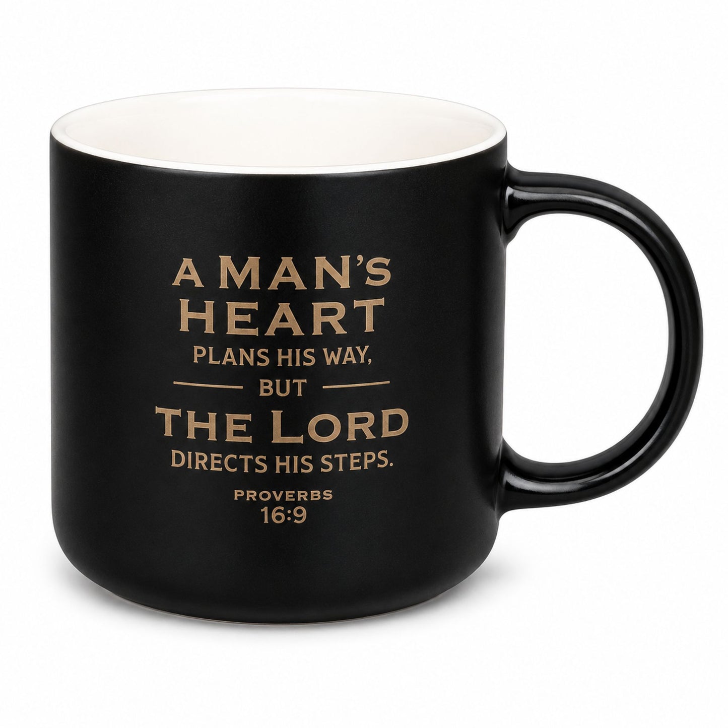 Taza De Ceramica  - A Man's Heart 14 onzas
