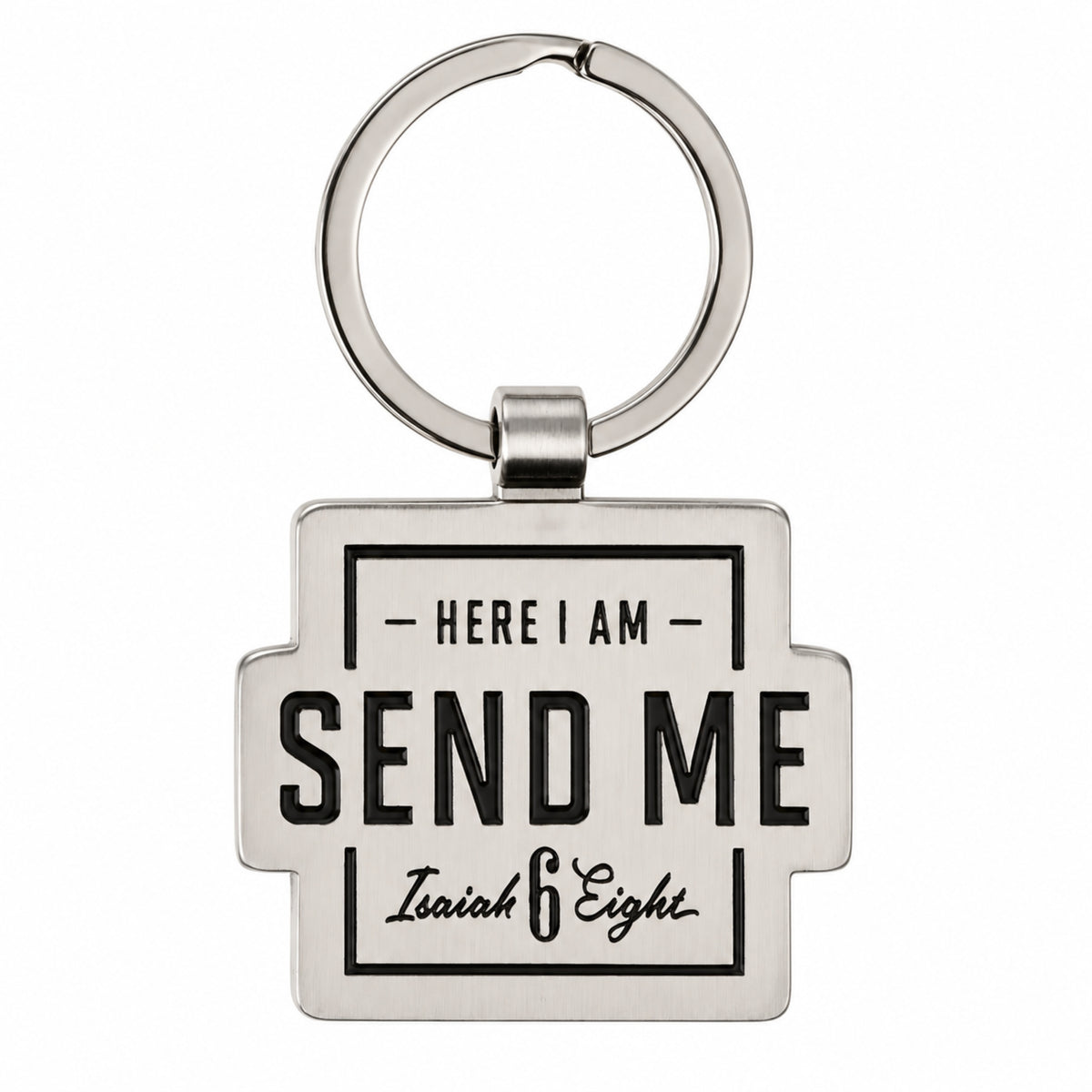 Lavero de Metal, Color Plata - Send Me