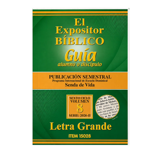 Exhibitor Guide Student Large Print - January - June 2026 Semester