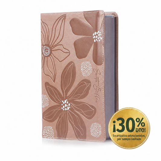 RVR60, Teen Study Bible, Leathersoft, Rose Gold