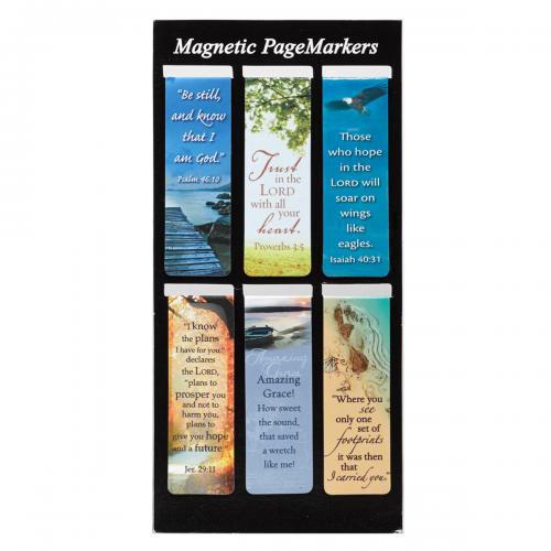 Magnetic Bookmark, Classic Collection 6 bookmarks