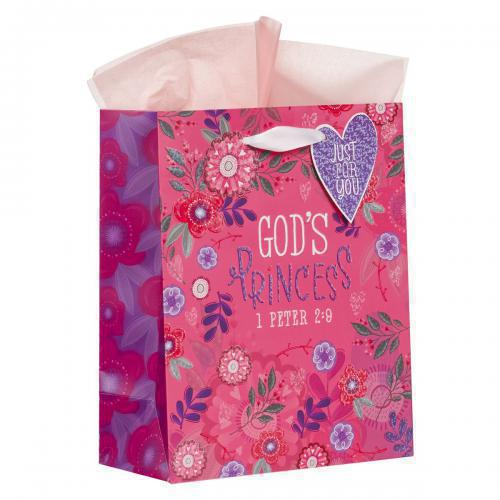 Bolsa para Regalo, Tamaño Mediano; God' Princess 1 Peter 2:9
