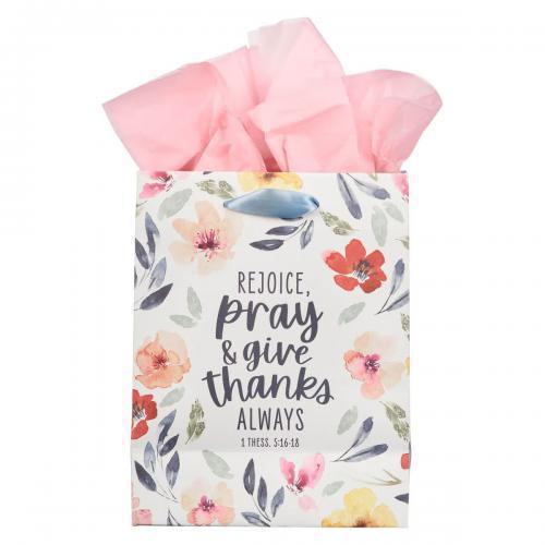 Bolsa Para Regalo, Tamaño Grande - Rejoice Floral