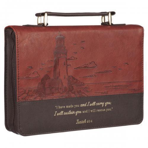 Forro Para Biblia, Tamaño Mediano -Have Made You Two-tone Brown