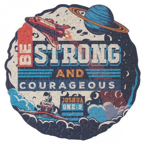 Ropecabezas -Be Strong and Courageous, 140 Piezas