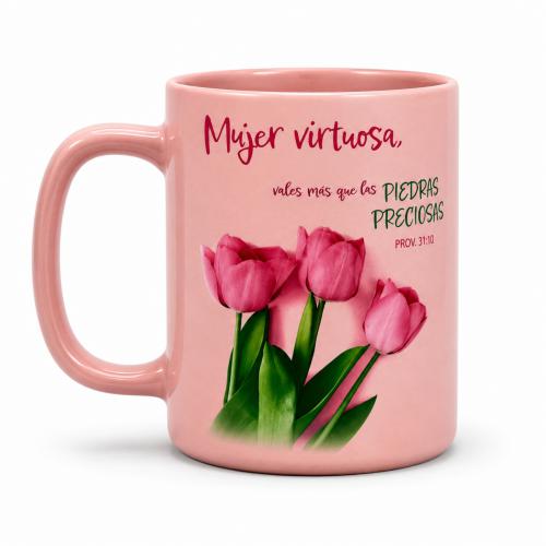 Taza de Cerámica 23 onzas - Mujer Virtuosa