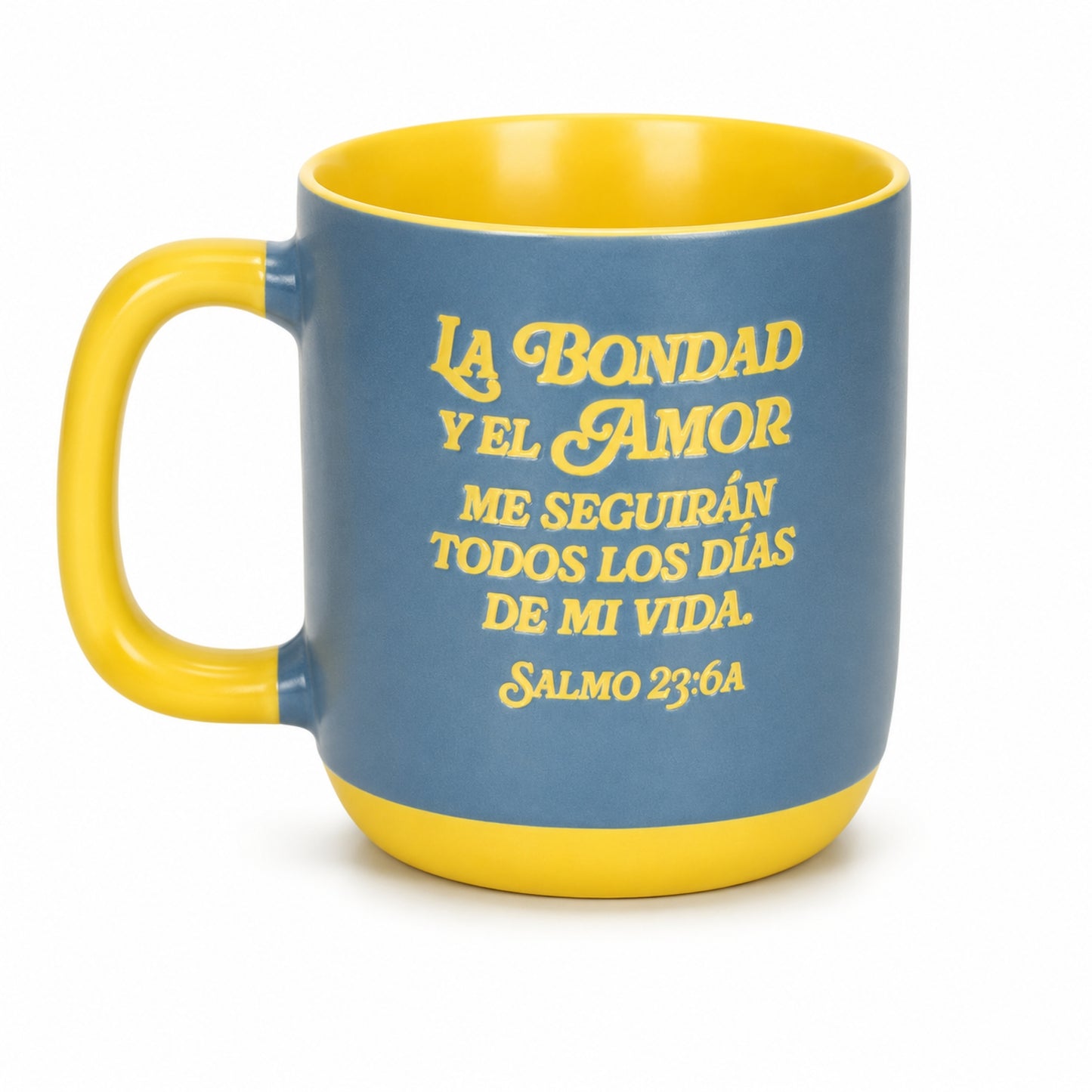 Taza de ceramica 12 onzas - La bondad y el amor