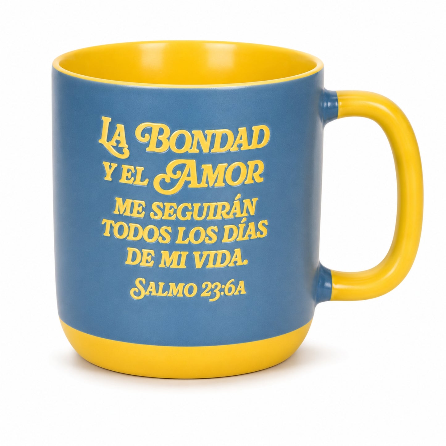 Taza de ceramica 12 onzas - La bondad y el amor