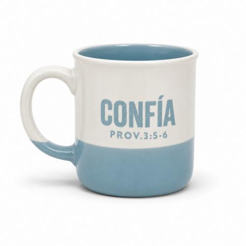 Taza Pequeña de Cerámica 4 onzas - Confía