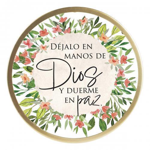 Circulo Para Pared, Dejalo En Manos De Dios