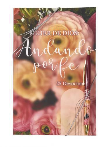 Devocional con Lapicero Mujer de Dios, Andando Por Fe