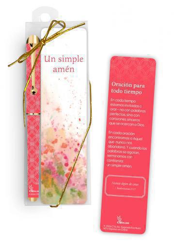 Separador con Lapicero - Coleccion Un Simple Amen