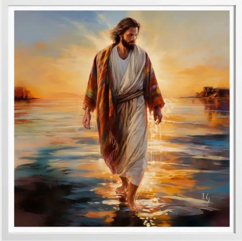 Cuadro Interactivo - Jesus Serenidad