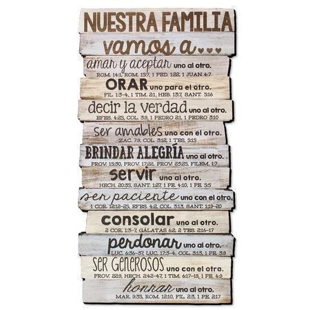 Placa Nuestra Familia,