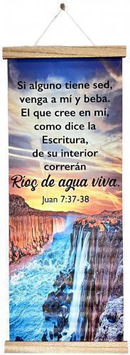 Pergamino Rios De Agua Viva Juan 7:37-38