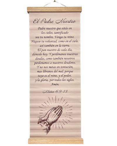 Pergamino Padre Nuestro Mateo 6:9-13