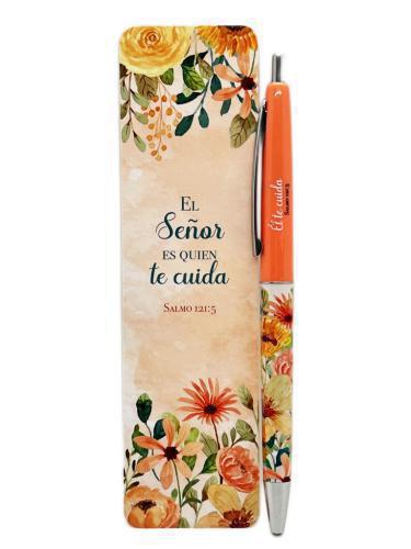 Boligrafo con separador - El Senor Cuida Salmo 121:3
