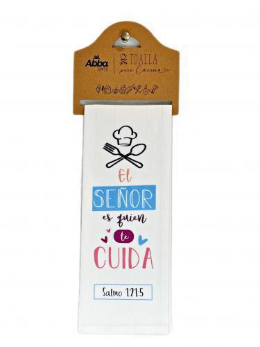 Toalla servilleta para cocina - El Senor Cuida Salmo 121:5