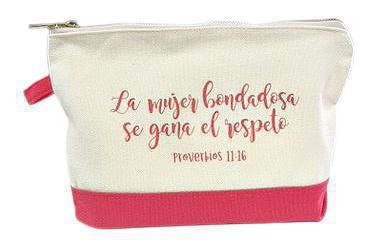 Estuche de algodón con cierre; La mujer bondadosa
